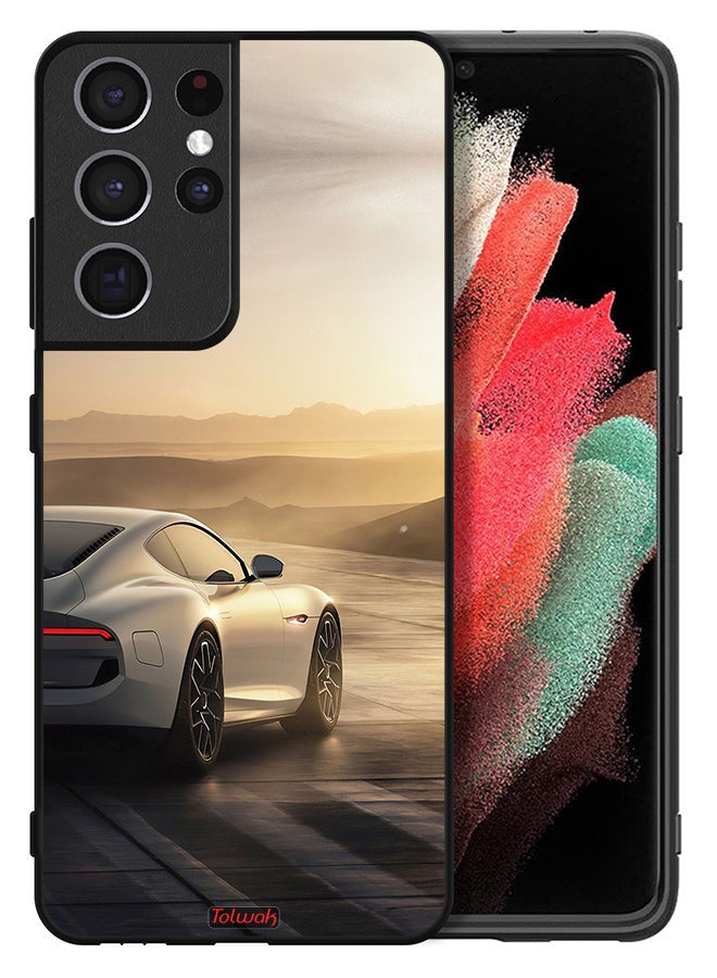 Tolwak Samsung Galaxy S21 Ultra 5G Protective Case Cover Car - Image 2