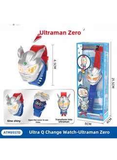 Genuine Smart Ultraman Watch Q Mecha Deformation Children Boys Girls Ultraman Hero Watch Toy-Color:OTT Q Change Watch-Sailor Ultraman