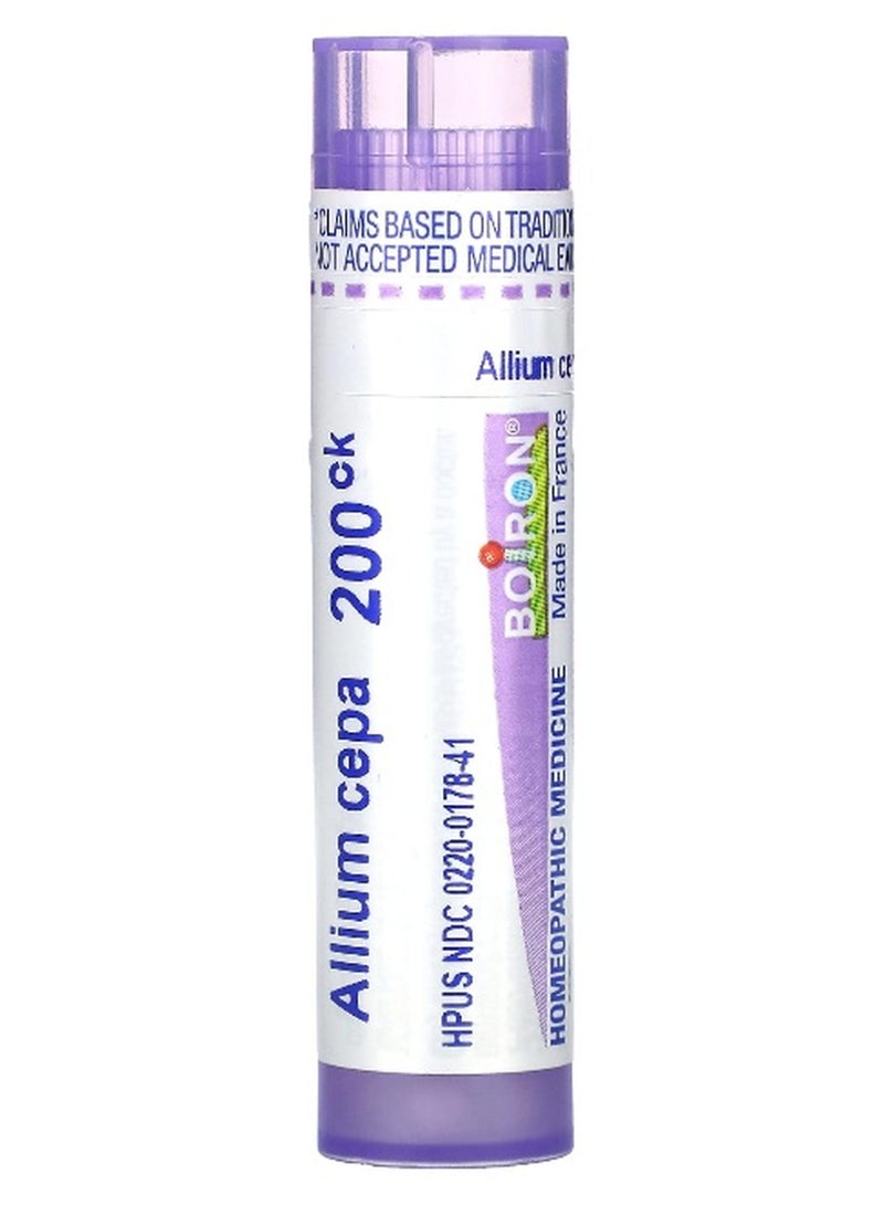 Boiron بوارون، أليوم سيبا، 200CK، تخفيف الحساسية، حوالي 80 حبة - Image 1
