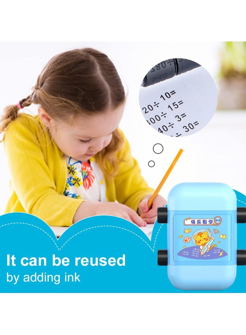 DubaiGallery Roller Digital Teaching Stamp for Addition Subtraction Multiplication Division Combination Exercise within 100 for Preschool Kindergarten Homeschool Supplies All Arithmetic - Image 4