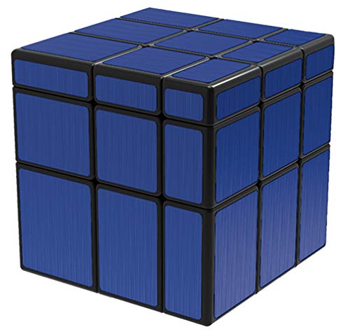 TANCH QIYI Mirror Speed Cube 3x3 Dysmorphism Magic Cube Puzzle Toy Blue - Image 5