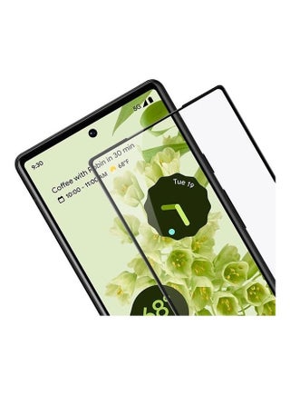 Google Pixel 6a Screen Protector Crystal Clear 9H Tempered Glass Scratch Resistant Full Coverage Film 6.1 inch Compatible with Pixel 6a 2022 Release Clear - view 3