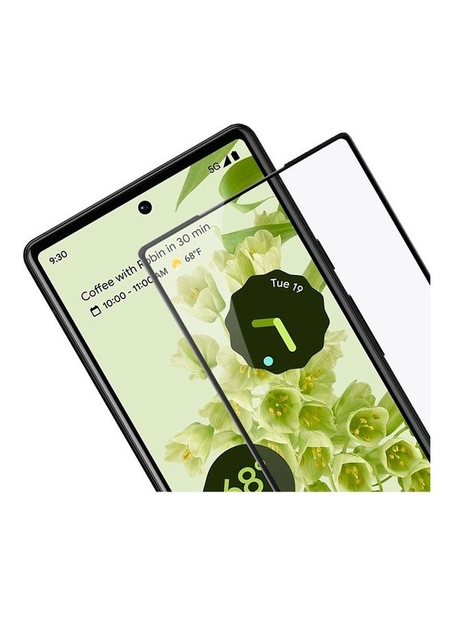 MARGOUN Google Pixel 6a Screen Protector Crystal Clear 9H Tempered Glass Scratch Resistant Full Coverage Film 6.1 inch Compatible with Pixel 6a 2022 Release Clear - Image 3