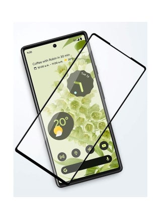 Google Pixel 6a Screen Protector Crystal Clear 9H Tempered Glass Scratch Resistant Full Coverage Film 6.1 inch Compatible with Pixel 6a 2022 Release Clear - view 2