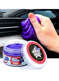 Toys Car Detailing Kit Gel for Car interior Dashboard Cleaner Products Non Water Dust Remover Scented Freshner Upholstery Cleaning Putty Pc Laptop Computer Cleaning Accessories Car Slime Kits  - Image 1