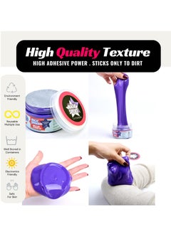 Toys Car Detailing Kit Gel for Car interior Dashboard Cleaner Products Non Water Dust Remover Scented Freshner Upholstery Cleaning Putty Pc Laptop Computer Cleaning Accessories Car Slime Kits  - Image 4