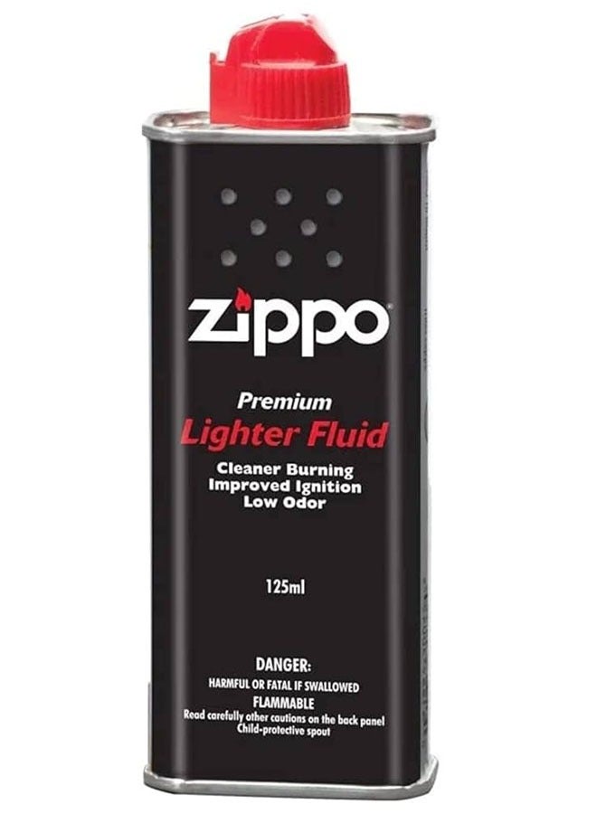 زيبو سائل زيبو الأصلي  125مل لاشتعال أنظف ورائحة خفيفة. أداء احترافي ومناسب لجميع ولاعات Zippo. اطلبه الآن.