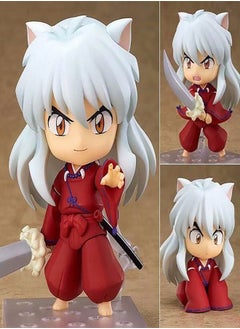 Anime Inuyasha Action Figure Toy 3-faces10cm
