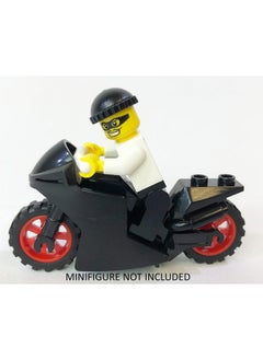 Brick Loot Toy Motorcycle Dirt Bike And Bicycle Big Bundle For Lego Minifigures 5 Motor Bike Motorcycle And 3 Bikes Kids Ages 6 + Fits Major Brands' Minifigure 8 Piece Mini Figures Not Included  - Image 4