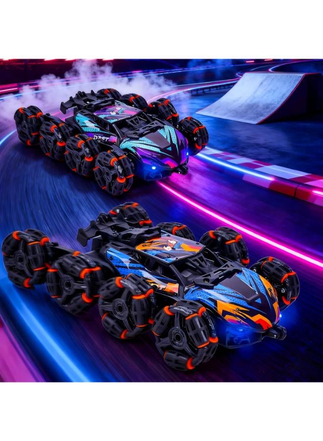 لعبة سيارة حركات بهلوانية رائعة تعمل بالتحكم عن بعد بثمانية عجلات - يتم التحكم بها يدويًا - Image 2