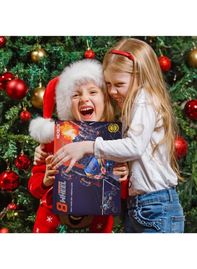 لعبة سيارة حركات بهلوانية رائعة تعمل بالتحكم عن بعد بثمانية عجلات - يتم التحكم بها يدويًا - Image 4