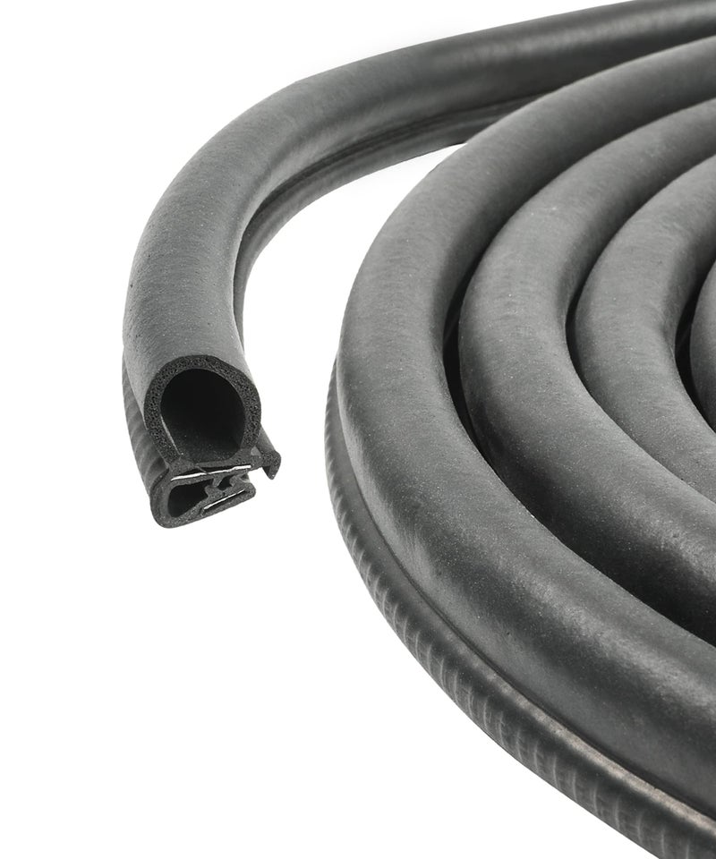 Reswish ESEWALAS 10FT20FT Universal Automotive Door Seal StripUShape Car Door Rubber Seal Strip Trim Seal with Side BulbSelfAdhesive Car Weather Stripping Seal Strip Home Applications 10 Ft - Image 3