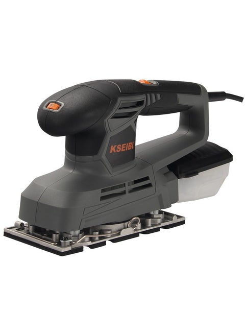 Finishing Sander 240W, 1/3 Inch for Woodworking, Electric Sander with 3Pcs Sandpapers, 2.2 Amp Random Orbital Sander, Dust Collection System, for Removing Paint, Sanding, Polishing Wood, Metal, Wall.