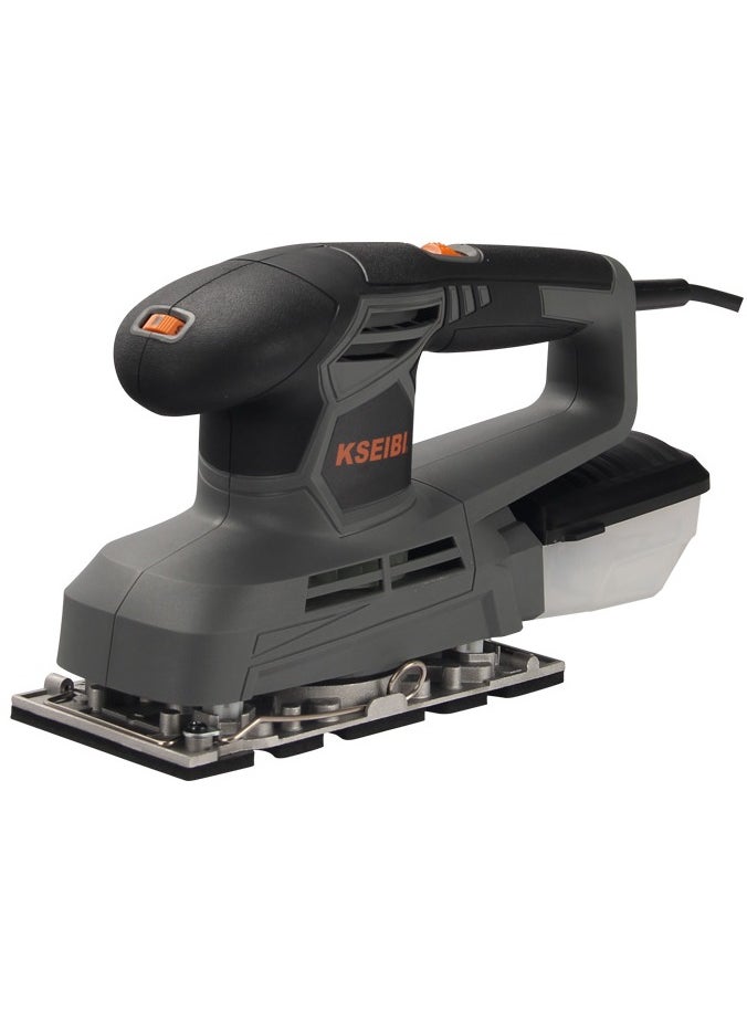 KSEIBI - Finishing Sander 240W, 1/3 Inch for Woodworking, Electric Sander with 3Pcs Sandpapers, 2.2 Amp Random Orbital Sander, Dust Collection System, for Removing Paint, Sanding, Polishing Wood, Metal, Wall. - Image 1