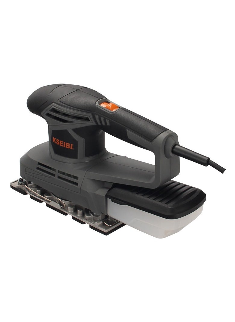 KSEIBI - Finishing Sander 240W, 1/3 Inch for Woodworking, Electric Sander with 3Pcs Sandpapers, 2.2 Amp Random Orbital Sander, Dust Collection System, for Removing Paint, Sanding, Polishing Wood, Metal, Wall. - Image 1