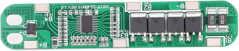 klarako 18.5V/21V 15A 5S BMS PCB Board Li ion Battery BMS Protection Board for Electric Power Tool 18560 Batteries Multi Protectional Lithium Battery Charging Protection Board - Image 1