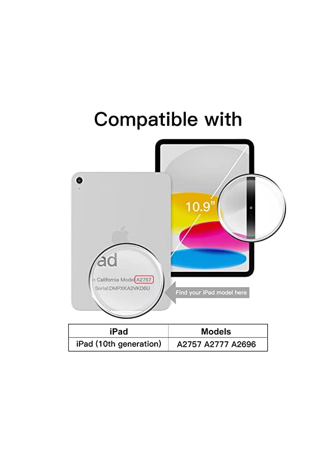 JETech Privacy Screen Protector for iPad 10 (10.9-Inch, 2022 Model, 10th Generation), Anti-Spy Tempered Glass Film - Image 3