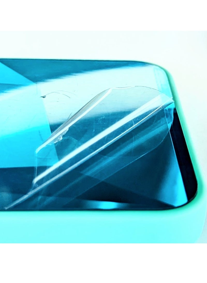 HEXABEX جراب iPhone 13، جراب واقٍ من الألماس اللامع المرصع بالمرايا لهاتف iPhone 13 باللون الأزرق الياقوتي - Image 3