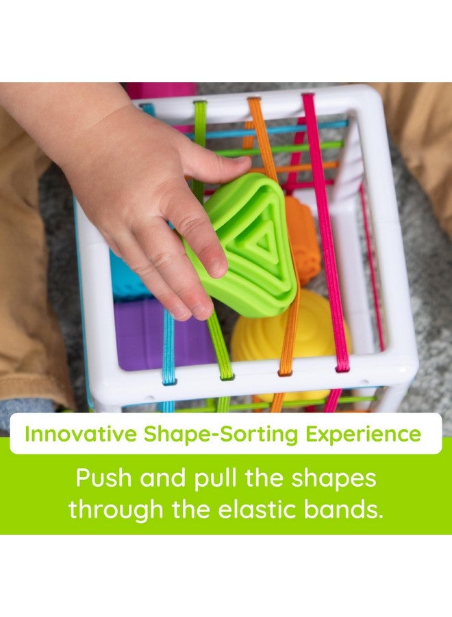 Fat Brain Toys InnyBin Shape Learning Toys, Sensory Toys for Babies and Toddlers, Baby Toys Ages 10 Months+