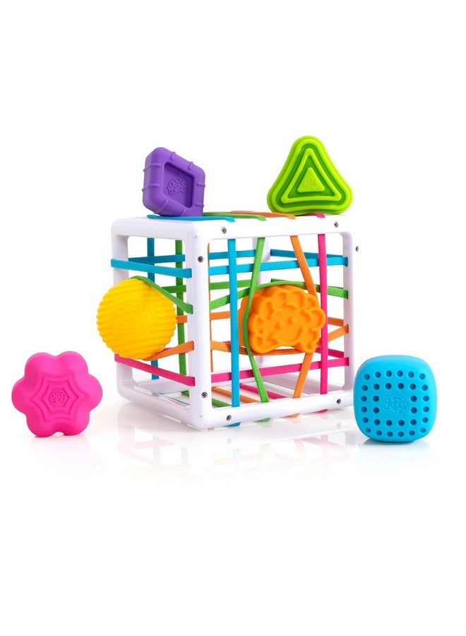 Fat Brain Toys InnyBin Shape Learning Toys, Sensory Toys for Babies and Toddlers, Baby Toys Ages 10 Months+