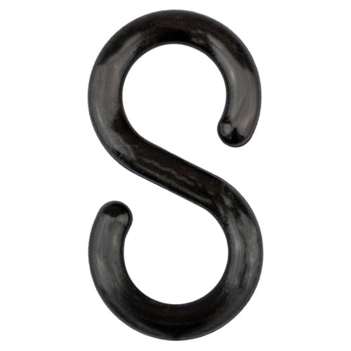 Mr. Chain S-Hook, 2-Inch, Black, Pack of 25 (50303-25) - Image 1