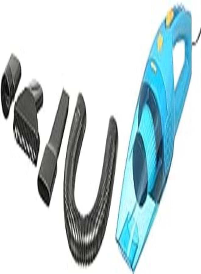 Generic Al hayah car vacuum cleaner, blue - 120 watt