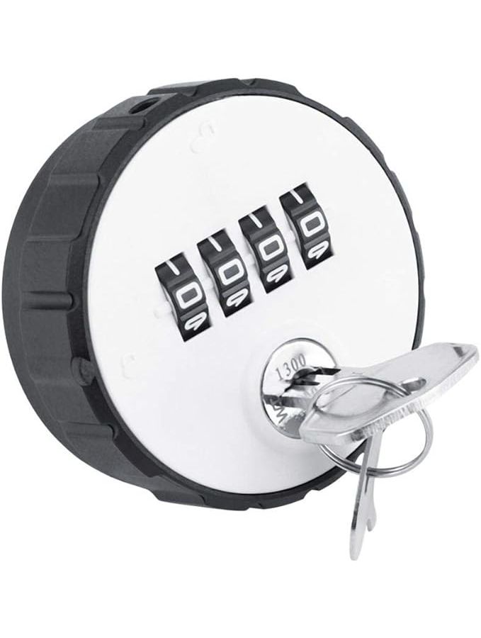 Digital Door Lock Zinc Alloy Code Combination Cabinet Password Lock with Keys 36mm - Image 1