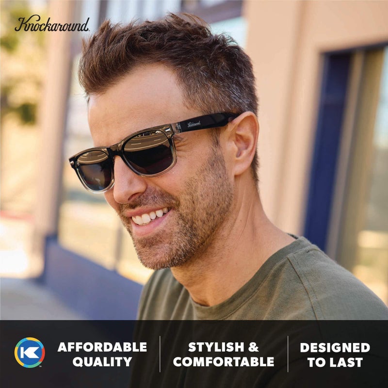 Knockaround Fort Knocks Polarized Sunglasses for Men & Women - UV400 Protection - Image 5