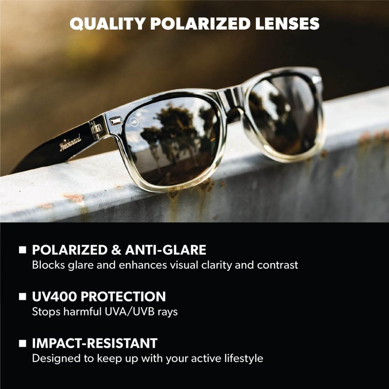 Knockaround Fort Knocks Polarized Sunglasses for Men & Women - UV400 Protection - Image 2