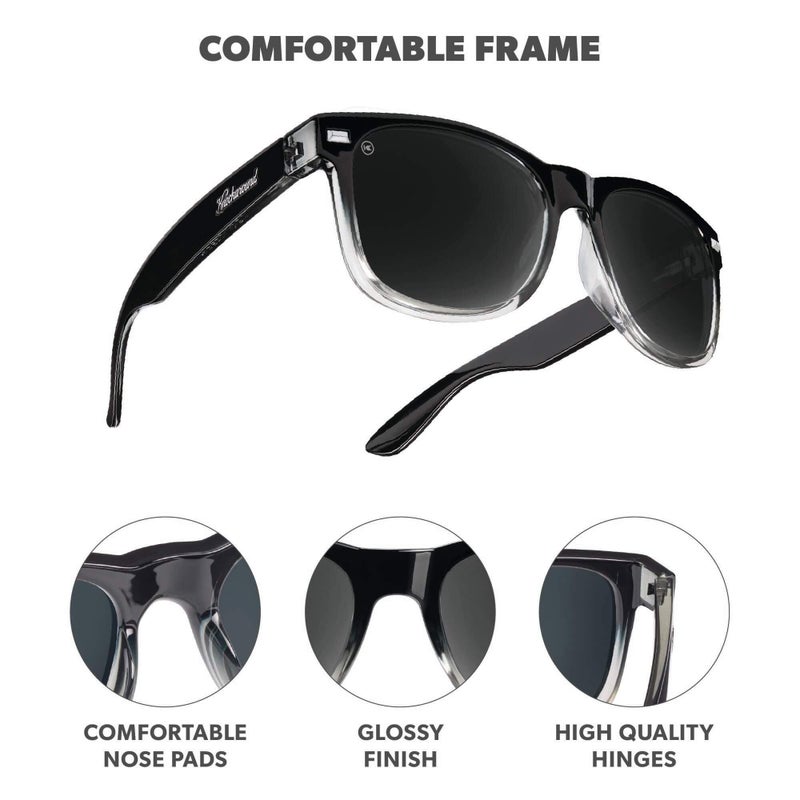 Knockaround Fort Knocks Polarized Sunglasses for Men & Women - UV400 Protection - Image 3