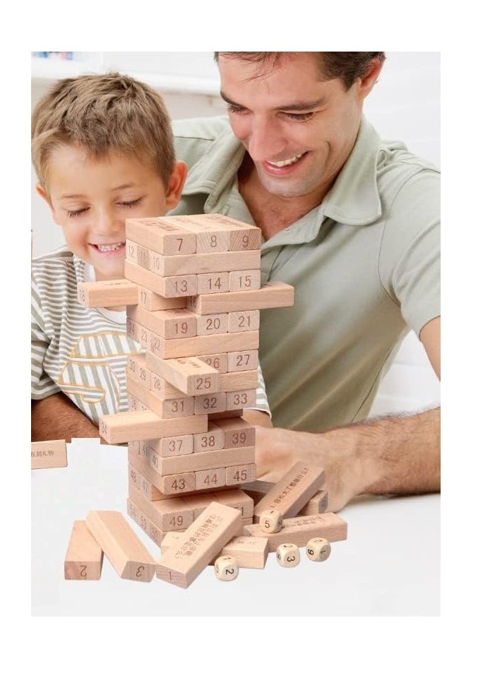 Discover the magic of Magic Tower: a game of concentration and fun _ a challenge of intelligence and excitement _ - a game of balance and strategic thinking, high-quality wooden cubes, fun for all ages - suitable for gatherings of friends and family - an ideal gift for children