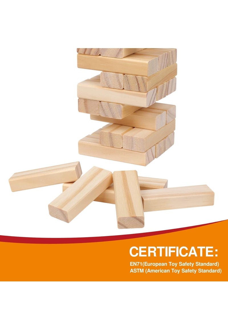 Discover the magic of Magic Tower: a game of concentration and fun _ a challenge of intelligence and excitement _ - a game of balance and strategic thinking, high-quality wooden cubes, fun for all ages - suitable for gatherings of friends and family - an ideal gift for children