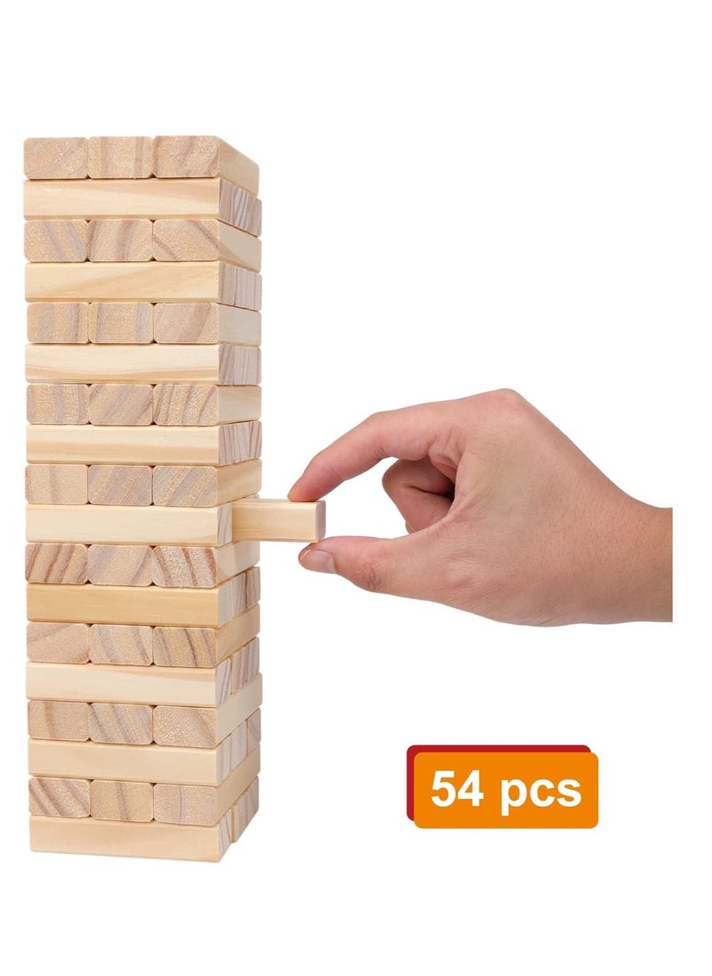 Discover the magic of Magic Tower: a game of concentration and fun _ a challenge of intelligence and excitement _ - a game of balance and strategic thinking, high-quality wooden cubes, fun for all ages - suitable for gatherings of friends and family - an ideal gift for children