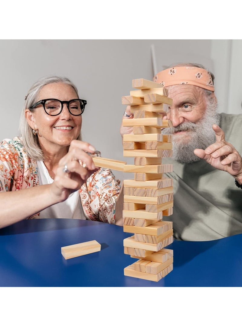 Discover the magic of Magic Tower: a game of concentration and fun _ a challenge of intelligence and excitement _ - a game of balance and strategic thinking, high-quality wooden cubes, fun for all ages - suitable for gatherings of friends and family - an ideal gift for children