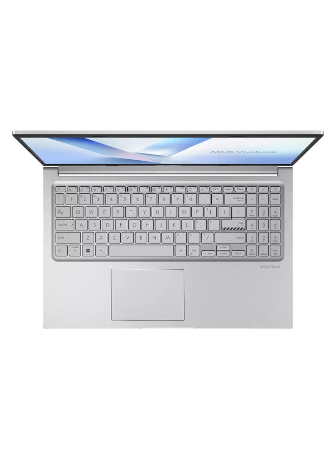 ASUS Vivobook 15 Laptop, Intel Core 5 120U Processor, 16GB RAM, 512GB SSD, 15.6" FHD Display, Windows 11 Home, Backlit English & Arabic Keyboard, Cool Silver, 1 Year Warranty | X1504VA-BQ580W Cool Silver - Image 5