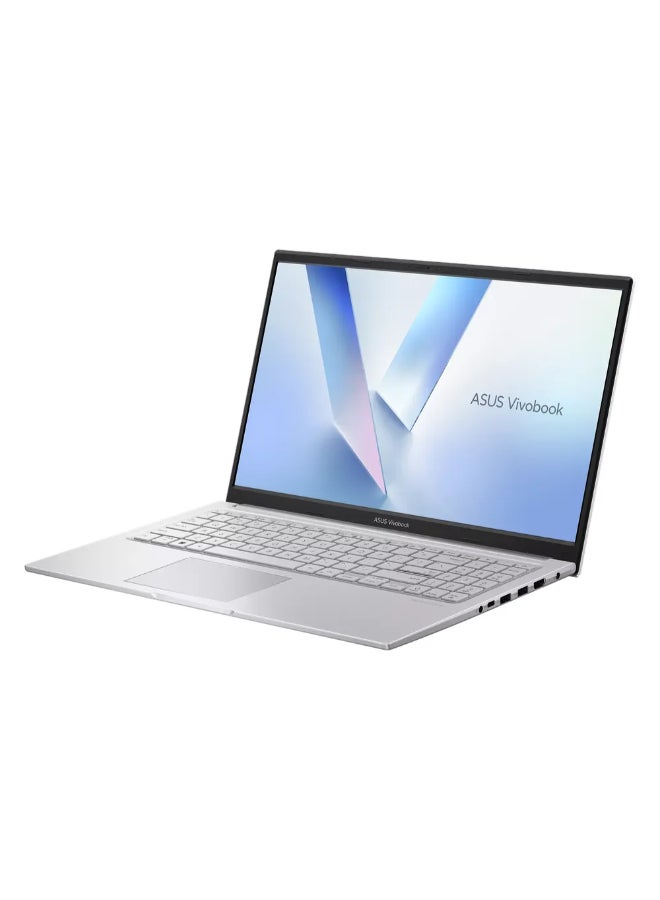ASUS Vivobook 15 Laptop, Intel Core 5 120U Processor, 16GB RAM, 512GB SSD, 15.6" FHD Display, Windows 11 Home, Backlit English & Arabic Keyboard, Cool Silver, 1 Year Warranty | X1504VA-BQ580W Cool Silver - Image 4