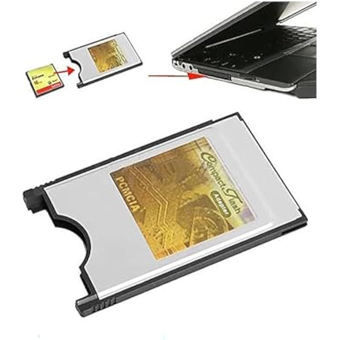 rayihni محول بطاقة COMPACT FLASH CF إلى بطاقة PCMCIA قارئ البطاقة - Image 1