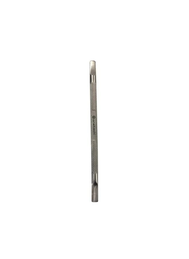 Onetech Onetech Stainless Steel Cuticle Pusher - Model 08-809 - Professional Dual-Ended Nail Tool for Precise Cuticle Care 