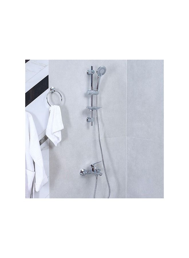 milano 5-Piece Verdi Collection (Basin+Bath+Shattaf+Angle Valve+Kit)  - Image 2