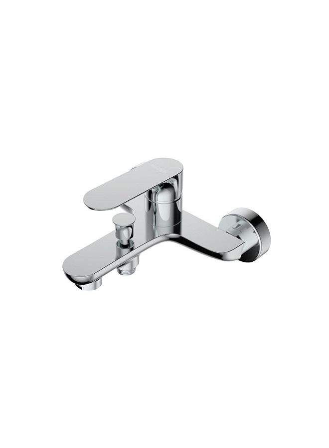 milano 5-Piece Verdi Collection (Basin+Bath+Shattaf+Angle Valve+Kit)  - Image 4