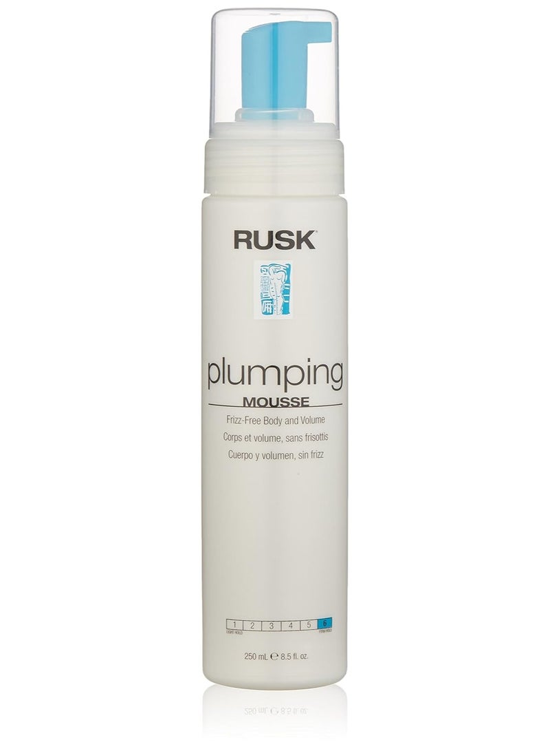 RUSK Plumping Firm Hold Mousse, 8.5 oz
