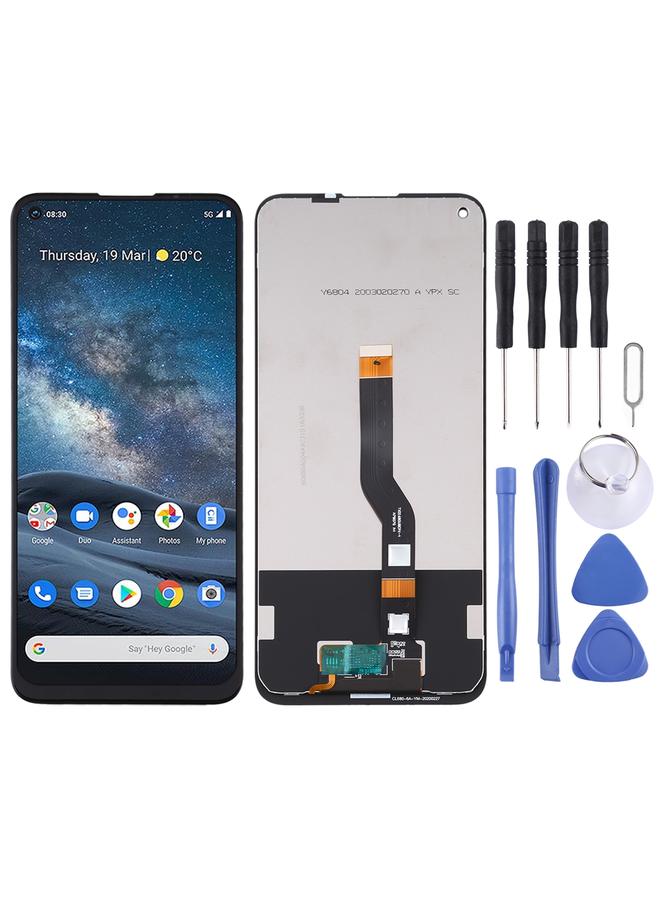 شاشة TFT LCD بديلة لهاتف Nokia 8.3 مع مجموعة كاملة من المحول الرقمي - Image 1