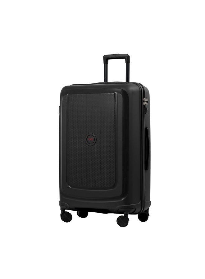 Eagle Express Clifton Polypropylene Hard Trolley Set 3 Pieces - 20 24 28 Inch All Black Spinner Luggage - Image 2