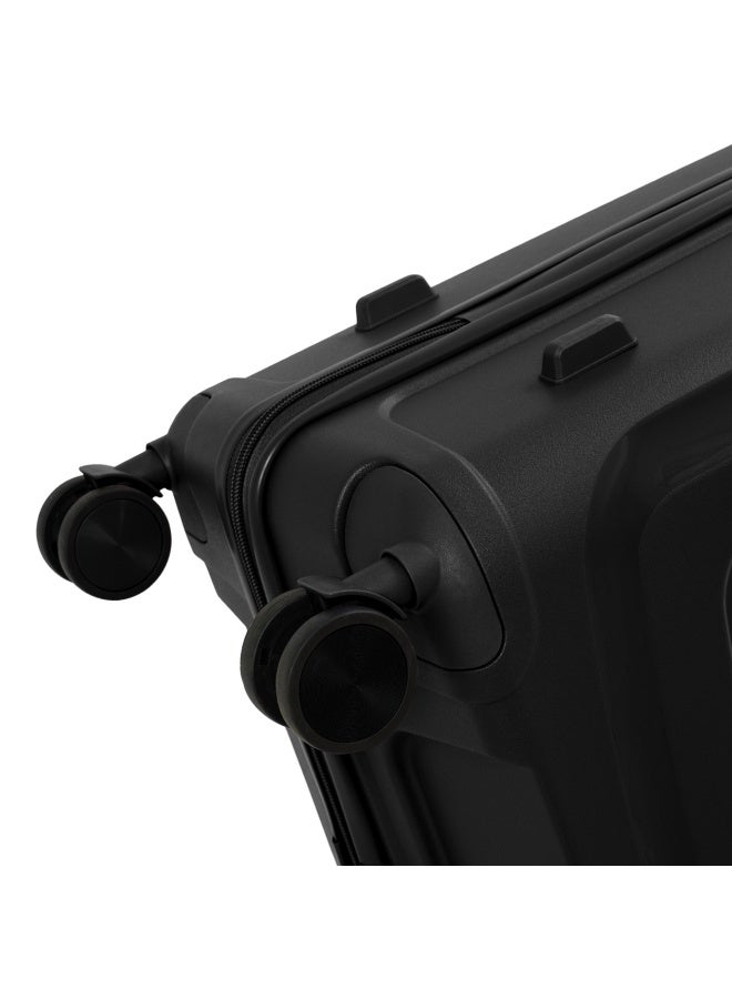 Eagle Express Clifton Polypropylene Hard Trolley Set 3 Pieces - 20 24 28 Inch All Black Spinner Luggage - Image 5