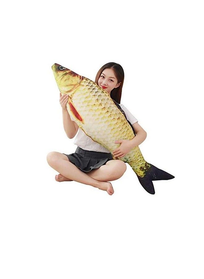 JULAN 3D Giant Soft Fish Cushion Pillow 31Inch/78Cm Stuffed Carp Toy Home Decoration And Kids Gift - Image 1