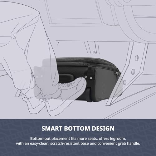 Verage Carry On Underseat Luggage with 2 Wheels & USB Port, 16 Inch Wheeled Spinner Bag Carry-on Luggages for Airlines, Lightweight Suitcase Men Women, Pilots and Crew(16-Inch Rolling Underseat Pro) - Image 3