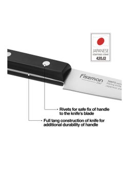 Fissman 3.5''Paring TANTO 9cm (3Cr13 steel) with Japanese Steel 420J2  - Image 4