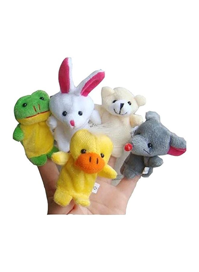 NIBEMINENT 10-Piece Animal Plush Finger Puppet Set - Image 4
