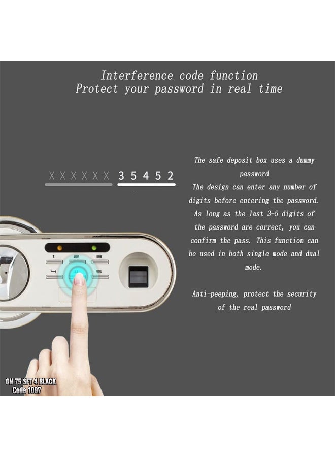 Safety Tech GN 75 SFT 4 Jumbo Safe with Fingerprint Access by Safety Tech - Image 5
