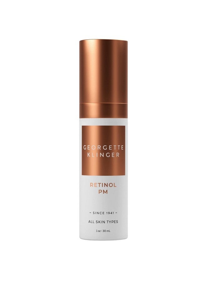 GEORGETTE KLINGER Retinol Pm Antiaging Exfoliating Serum: Deeply Penetrating Hydrating And Nondrying Vitaminrich Formula With Vitamin E Targets Fine Lines And Wrinkles 1 Oz By Georgette Klinger - Image 1